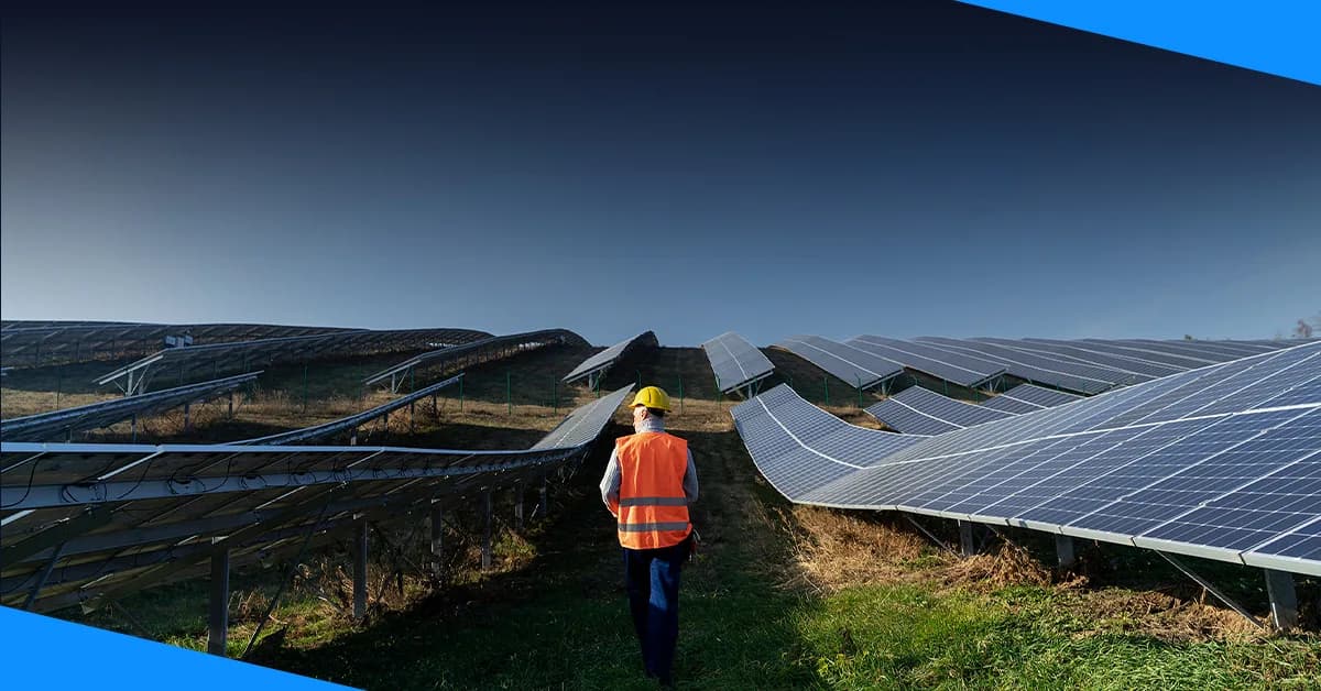 Savut GES güneş enerji santrali sahası